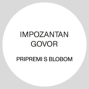 IMPOZANTAN GOVOR/ Pripremi s Blobom.