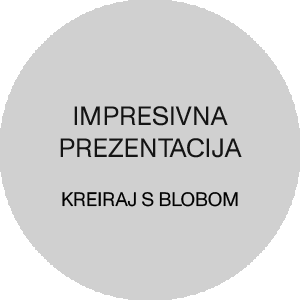 IMPRESIVNA PREZENTACIJA/ Kreiraj s Blobom.