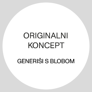 ORIGINALNI KONCEPT/ Generiši s Blobom.