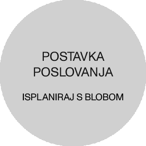 POSTAVKA POSLOVANJA/ Isplaniraj s Blobom.