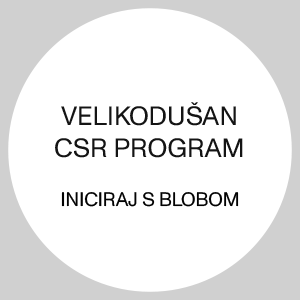 VELIKODUŠAN CSR PROGRAM/ Iniciraj s Blobom.